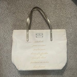 Kate Spade - Sidekicks - birds of a feather -best friend used tote